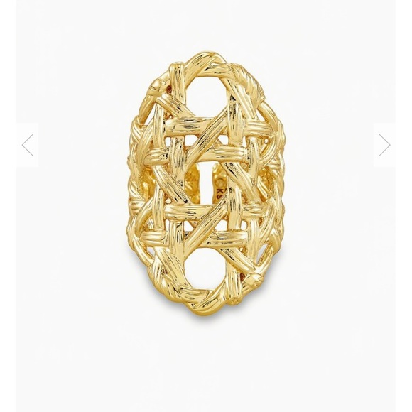 Kendra Scott Jewelry - 5⭐️KENDRA SCOTT Gold Natalie Statement Ring